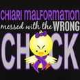 thumbnail image 3 of CafePress - Chiari Messedwithwrongchick1 Women's Dark T Shirt - Women's Traditional Fit Dark T-Shirt, 3 of 4