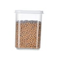 thumbnail image 4 of Household Food Storage Container Set Transparent Vacuum Lid Jars Cereals Flour Durable Sealable Organiser -, 4 of 8