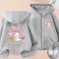 thumbnail image 1 of Linda Sanrioed dibujos animados Cinnamoroll Sudadera con capucha Otoño Invierno mantener caliente chaqueta ajuste adulto niño padre-niño ropa abrigo niña regalo, 1 of 4