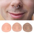 thumbnail image 4 of Modèle de Nez en Silicone, Silicone Modèle de Nez Humain 3 Couleurs Réutilisables Flexibles pour Lèvre Goujon, 4 of 8
