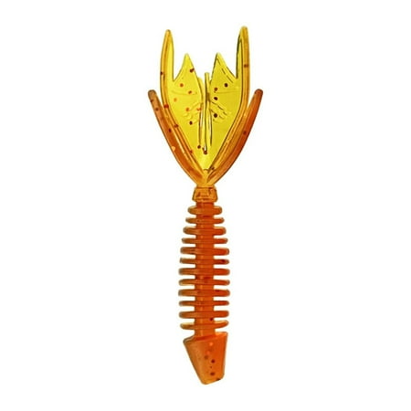 40Pcs Worm Lobster Fishing Lure Wobbler Bait Shrimp Lizards Float Jig Swivel Orange-Red