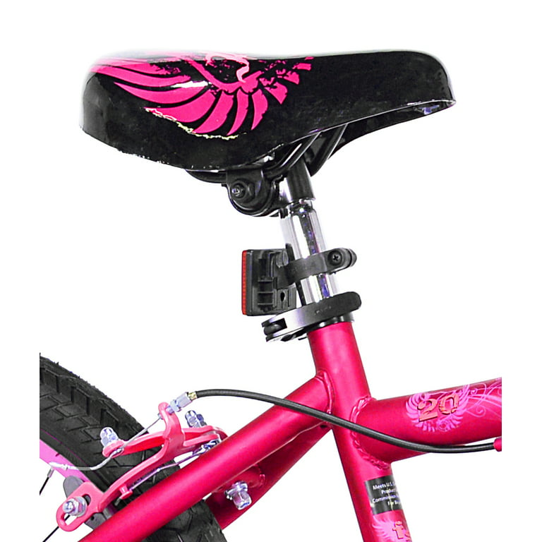 stemning Bare overfyldt krænkelse Kent Bicycle 20 In. 2 Cool BMX Girl's Bike, Pink - Walmart.com