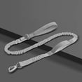 thumbnail image 1 of CNKOO Heavy-Duty Polyamide Dog Leash with Shock-Absorbing Bungee  Dual Padded Handles for Training and Safety Control  4-Foot Length  Suitable for All Dog Breeds, 1 of 7
