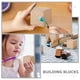thumbnail image 5 of ColoMX 30 Uds. Bloques de construcción de madera, bloques de cubos cuadrados, material didáctico, juguetes apilables, pequeños bloques de montaje, 5 of 6