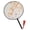 Style 1, variant on Vjnyvs 1PC Round Hand Fan Chinese Style Vintage Printing Silk Fan Wedding Party Dance Accessories