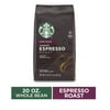 Starbucks Espresso Dark Roast Whole Bean Coffee, 20 Oz, Bag