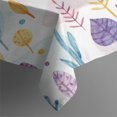 thumbnail image 3 of 42x42 Inch Waterproof Square Tablecloth, Thickened Polyester Table Cover for Dining & Parties, Floral Print, 3 of 6