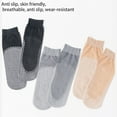 thumbnail image 6 of YIGSECU Sheer Short Socks Sheer Ankle Highs Socks,Soft Tight Hosiery Thin Nylons Socks, 6 of 21