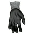 thumbnail image 3 of Memphis X-Large Ninja Max 10 Gauge Cut Resistant Black DSM Dyneema Bi-Polymer Palm And Fingertip Coated Work Gloves With Knit Wrist, 3 of 5