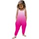 thumbnail image 1 of Odeerbi 1-6 Años Niñas Traje de Verano Gradiente Camisola Romper Casual Respirable Comfortable Overalls Correa Bib Pantalones En General Traje de Juego, 1 of 6