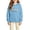 Light Blue, variant on XUANTAOO Halloween Sweatshirts Kids Cute Ghost Pumpkin Print Long Sleeve Sweatshirt Pullover Fall Fashion Sweatshirt 6-7 Years Boys Girl Clothes