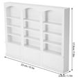 thumbnail image 6 of Mgaxyff Wood Miniature 1:12 Bookshelf Display Cabinet Bookcase Furniture Dollhouse Parts, 6 of 8