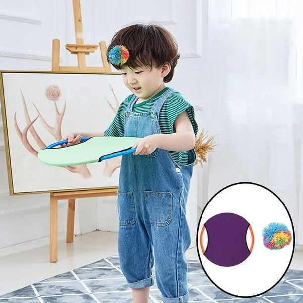 para libre, disco hinchable, de lanzamiento de césped para jardín interior Púrpura shamjiam Disco de paleta de trampolín