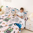 thumbnail image 3 of Erosebridal Camping Accessories Queen Sheet Sets 4 Pieces for Boys Girls,Adventure Theme Bed Set for Kids Teens,Super Cozy Room Decor, 3 of 5