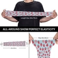 thumbnail image 3 of Kdxio Strawberries Print UV Sun Protection Arm Sleeves - Tattoo Cover Up - Basketball Arm Sleeve UPF 50 Cooling for Men Women, 3 of 7