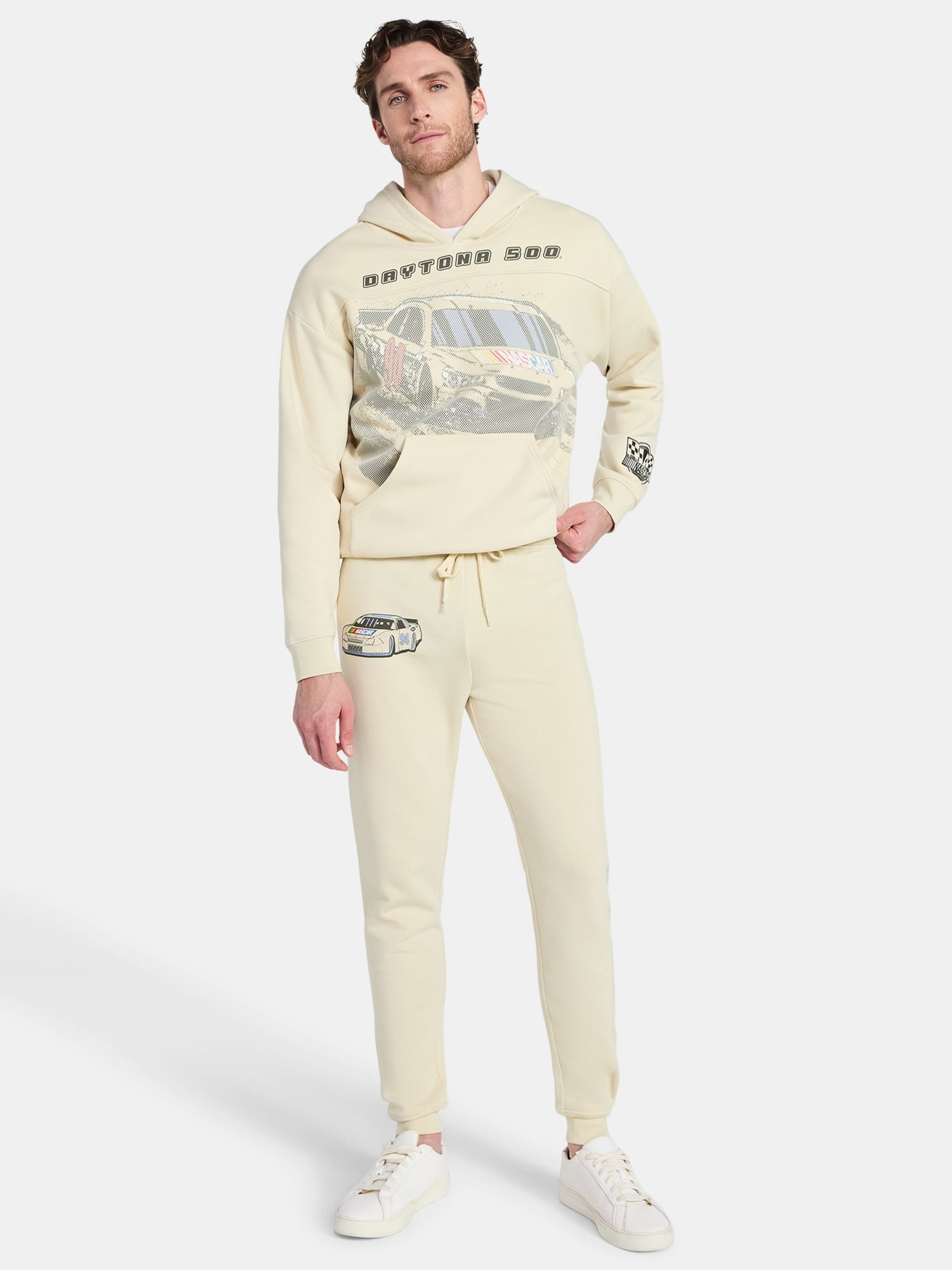 Nascar Men's & Big Men's Knit Jogger Pants, Sizes XS-3XL