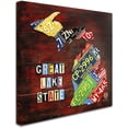 thumbnail image 2 of Trademark Fine Art "Michigan License Plate Map" Canvas Art by Design Turnpike, 2 of 3