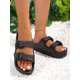thumbnail image 3 of Summer Fashionable Lightweight & Comfortable Slip-on Sandals With Buckle For Women, Non-slip & Wear-resistant, Ideal For Home Use, 3 of 5