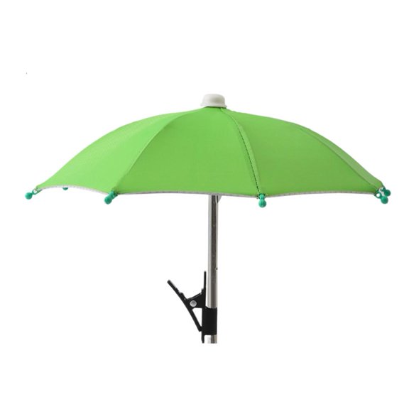 Mobile Phone Sunshade Umbrella-clip Type Parasol Phone Holder Rainproof D3 IUO