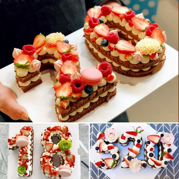 Number shaped cake pans deals