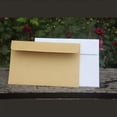 thumbnail image 2 of 10 Envelopes, Brown A4 Invitation Envelope (Double Tape) for Baby Shower, Birthday Party, Wedding, Graduation Ceremony, Postcard and Greeting Card, 2 of 5