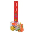 thumbnail image 1 of Milaget Ensemble de Jouets de Rallye Train Électrique 60x Blocs Modèle de Train Transparent, 1 of 9