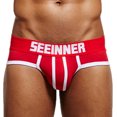 thumbnail image 4 of Bigersell Plus Size Period Underwear Clearance Cotton Underwear Women Seamless Tangas Panty Style P-473 Spandex Shaping Panties No Show Thongs Ladies Briefs High Waist Women's Panties Red M, 4 of 4