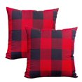 thumbnail image 1 of Ensemble de coussins 2 pièces 100% coton Fabstyles Buffalo Check, 1 of 7