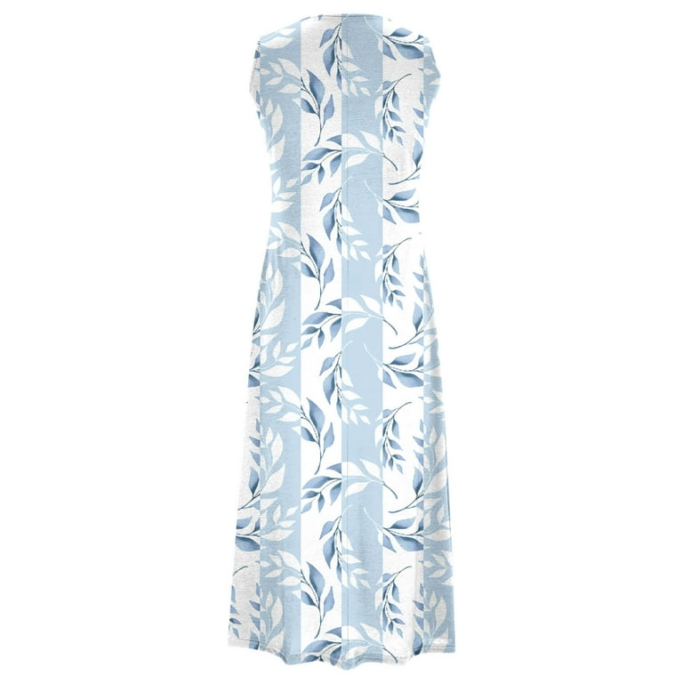 blue pink floral dress THE PALMER POPLIN DRESS IN BLUE FLORAL – Pink Desert