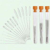 Large-Eye Blunt Needles Thread Yarn Knitting Sewing Needles 30 Pcs 3 Sizes