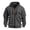A81 Dark Gray, variant on Trikvn Men's Full Zip Hoodies Sweatshirts Long Sleeve Casual Athletic Jackets with Arm Zipper Pockets Outdoor Hiking Workout Activewear Winter Coats Relaxed Fit Outerwear