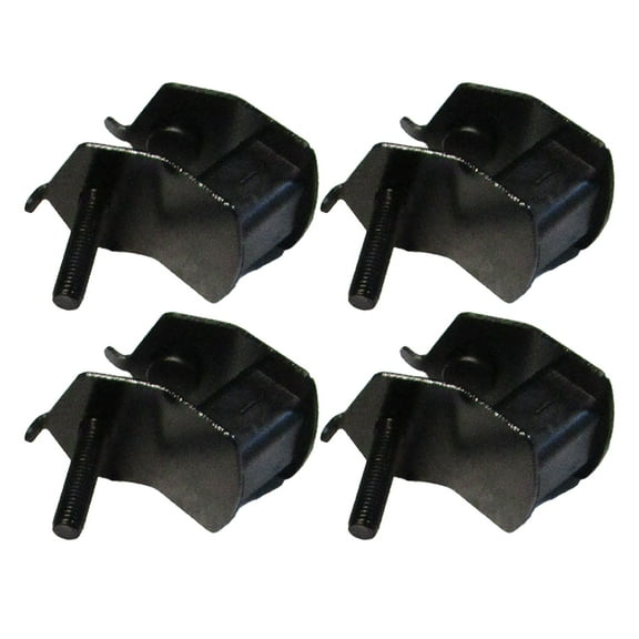 RENACLIPY Black AntiVibration Generator Engine Mounts 4Set Industrial Home Use
