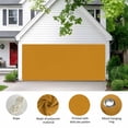 thumbnail image 2 of Pure Turmeric Garage Door Cover Banner 7 x 16 FT, Simple Solid Color Garage Door Curtains Backdrop with Grommets for Indoor Outdoor Wall Party Porch Yard Decorations Background, 2 of 9