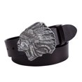 thumbnail image 1 of Cinturones para hombre Eagle Retro de dos capas Multifuncional Multifuncional Diseño elegante elegante Cinturón Ajustable Hebillas Hombres Cinturones Hebillas Hombres Jeans Color Café Inevent AP004552-03, 1 of 6