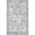 thumbnail image 2 of Gian Bohemian Oriental Medallion Indoor Area Rug, Charcoal, 5' 7" x 8' 9", 2 of 6