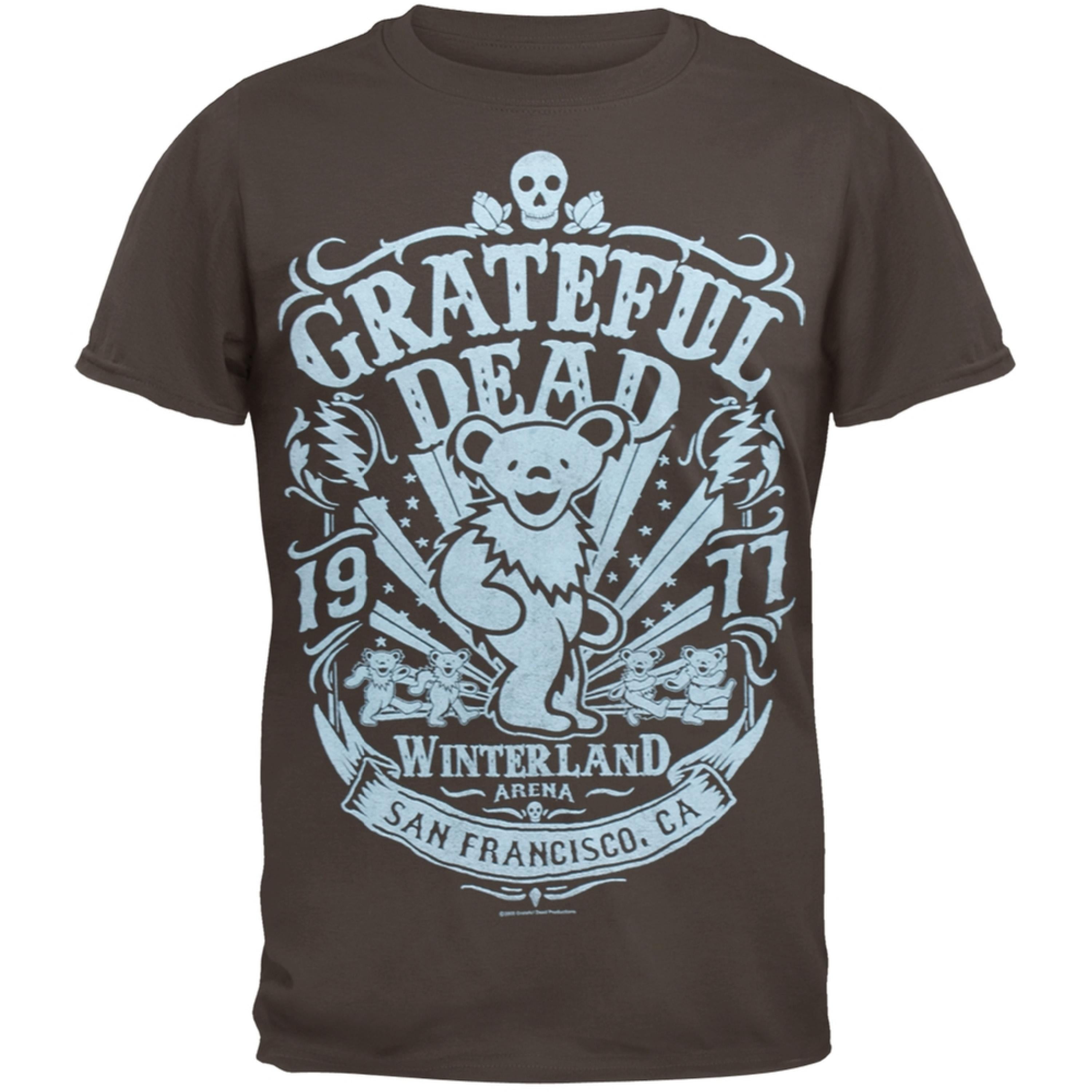 Grateful Dead - Winterland 1977 T-Shirt - Small - Walmart.com