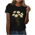 thumbnail image 2 of ATENAR Shirts for Women Fashion Shirts Casual Plus Size Tops Black XL, 2 of 4