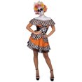 thumbnail image 2 of Karnival Costumes Day Of The Dead Skeleton Tutu Dress Women's Costume Medium 10-12, 2 of 2