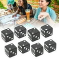 thumbnail image 3 of Square Corner Dice,8pcs 6 Sided Dice Set Educational Square Corner Dice Standard Game Dice Interactive Board Games Dice For Home Classroom, 3 of 8