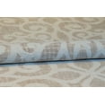 thumbnail image 3 of Couristan Bowery Livonia/Cream-Taupe Rug, 3 of 7