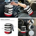 thumbnail image 6 of Jeiento American Honoring Firefighter Flag Car Accessories Set of 14 Car Seat Covers Steering Wheel Cover Seatbelt Pads Auto Armrest Cover Handbrake Cover Rearview Mirror Cover Trash Can Coasters, 6 of 7