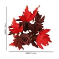 thumbnail image 4 of Fall Leaves Maple Leaves Faux Autumn Leaves For Thanksgiving Halloween Wedding Decor, 4 of 6
