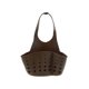 thumbnail image 1 of Organizador de cocina con botón a presión ajustable, soporte para esponja, cesta para paños de cocina, jabonera, soporte para colgar en el fregadero (café), 1 of 5