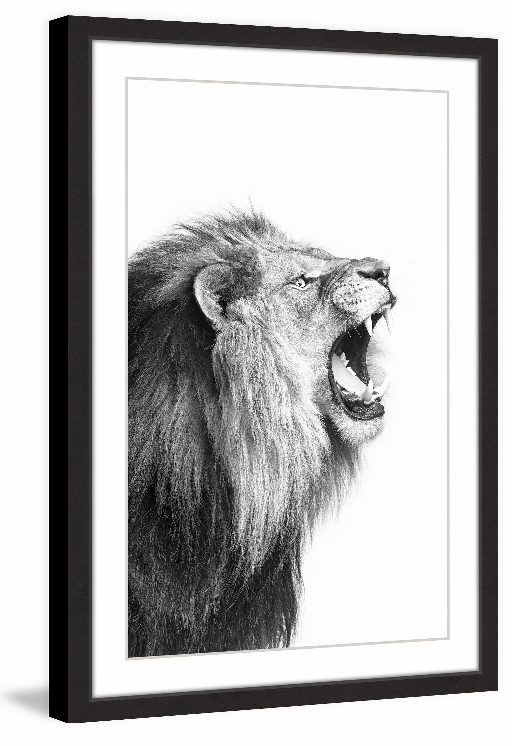 "Man Is Right" Framed Painting Print
