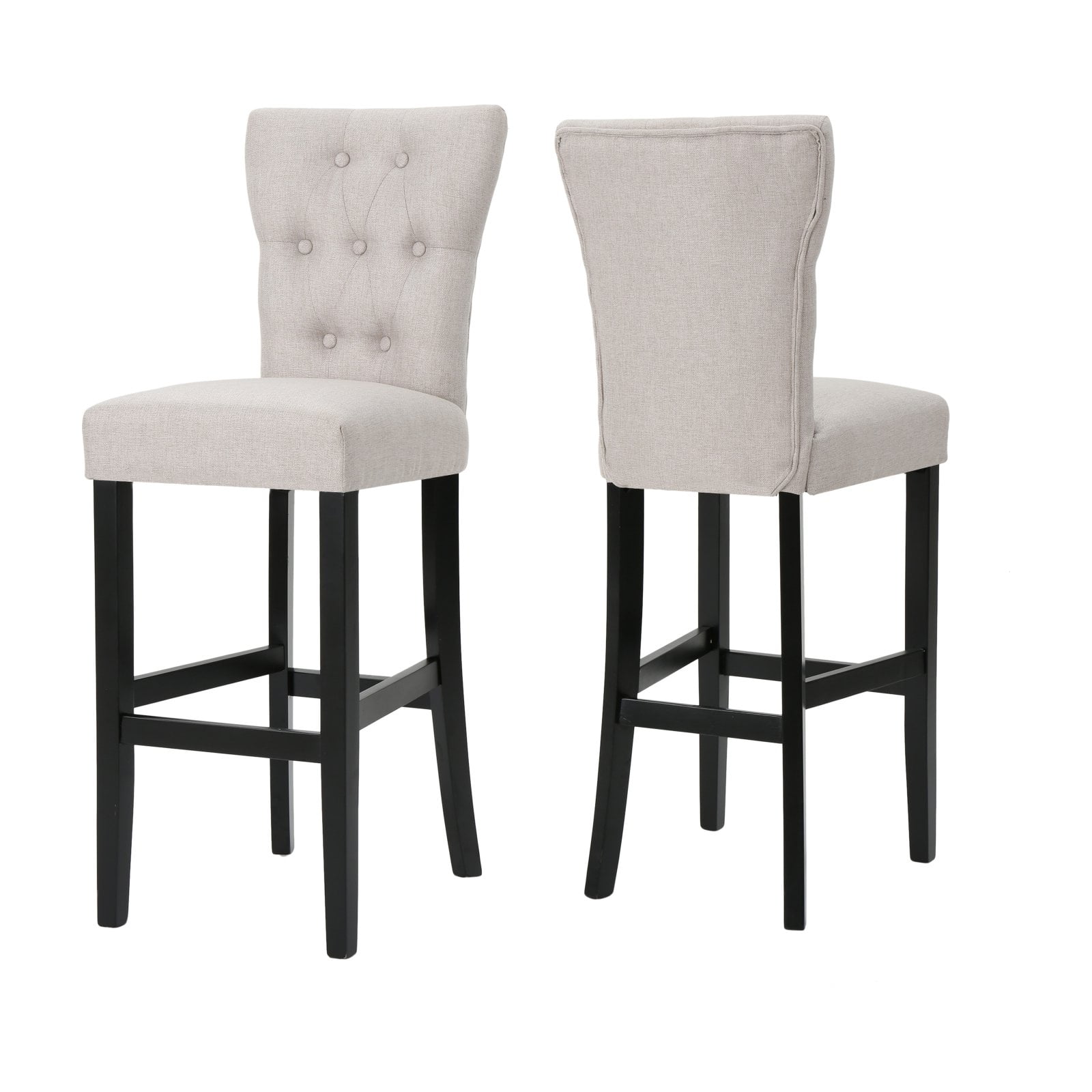 Pia 30 in. Tufted Bar Stools Set of 2