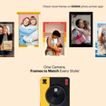 thumbnail image 7 of KODAK Mini Shot 3 Retro 4PASS 2-in-1 Instant Camera and Photo Printer (3x3 inches) + 8 Sheets, Yellow, 7 of 7
