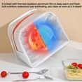 thumbnail image 2 of geerera Cute Bento Bag,Insulated Cooler Lunch Bags with handle and Zipper, Reusable Thermal Tote Bag for Travel, Picnic or Work 9.1x5.1x7.5 inch, 2 of 5