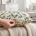 thumbnail image 3 of REGALWOVEN 2 Pcs Classical Floral Decoration Throw Pillow Cover Pattern Pillow Cases for Outdoor Indoor Flower-3 12" x 20", 3 of 7