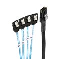 thumbnail image 4 of Mini SAS SFF-8087 to 4 SATA Hard Disk Cable Server Data Cable with 12Gbps Transmission, 4 of 7