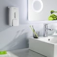 thumbnail image 4 of Plussen White Wall-Mounted 27.05 oz Commercial Soap & Lotion Dispenser,Whtie, 4 of 10